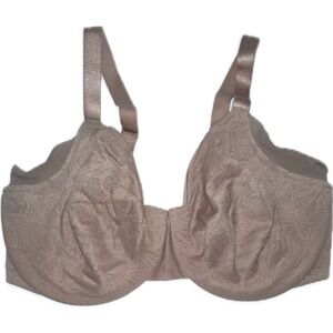 Paramour Women's Full Coverage Lace Detail Underwire Bra Adjustable‎ 38G
